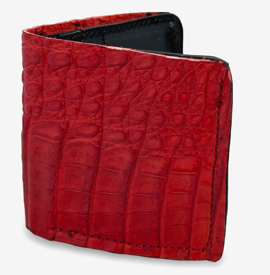 Red Scaled Caiman Wallet